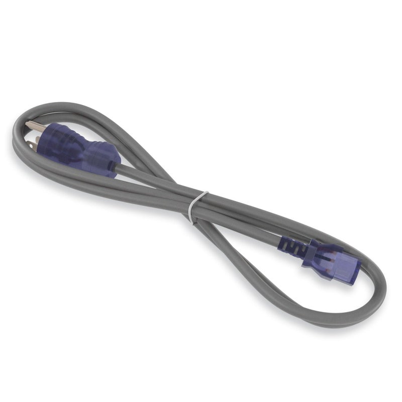 Cablelera North American Hospital Grade Power Cord, Indoor Extension Cord, HG NEMA 5-15P to IEC-60320 C13, Heavy Duty 14AWG, 125V, SJT, Fully Molded, 15ft - Image 2